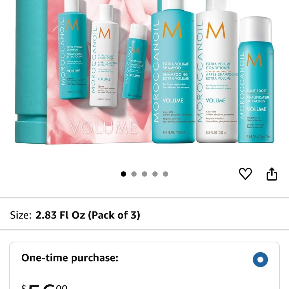 Moroccanoil Shampoo/ Conditioner for Fine Hair NEW in the box, never opened